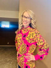 Load image into Gallery viewer, Leopard Mock Neck Sweater