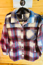 Load image into Gallery viewer, PLAID SHACKET