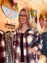 Load image into Gallery viewer, PLAID SHACKET