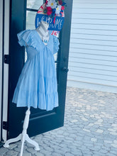 Load image into Gallery viewer, FLUTTER SLEEVE MIDI DRESS