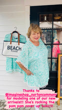 Load image into Gallery viewer, Pom Pom Beach Cover Up