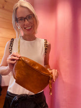 Load image into Gallery viewer, VEGAN LEATHER SLING BAG