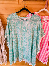 Load image into Gallery viewer, Pom Pom Beach Cover Up