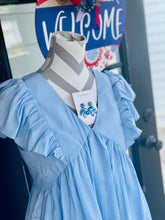 Load image into Gallery viewer, FLUTTER SLEEVE MIDI DRESS