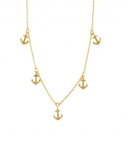 ANCHOR DAINTY NECKLACE