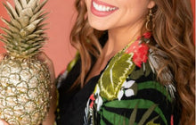 Load image into Gallery viewer, PINEAPPLE TROPICAL EARRINGS