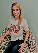 Load image into Gallery viewer, Santa Baby Graphic T-Shirt