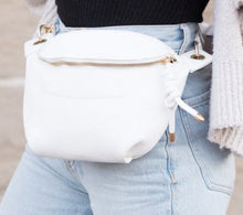 Load image into Gallery viewer, VEGAN LEATHER SLING BAG