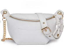 Load image into Gallery viewer, VEGAN LEATHER SLING BAG