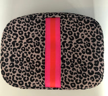 Load image into Gallery viewer, Leopard Neoprene Cosmetic Bag