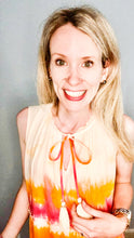 Load image into Gallery viewer, TIE DYE TIERED MIDI DRESS