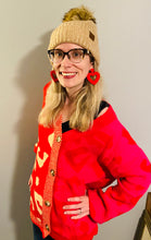 Load image into Gallery viewer, LEOPARD PRINT BLOCKED SWEATER CARDIGAN