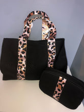 Load image into Gallery viewer, Leopard Neoprene Cosmetic Bag