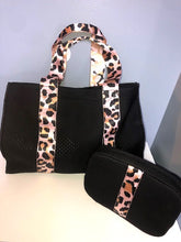 Load image into Gallery viewer, LEOPARD NEOPRENE TOTE