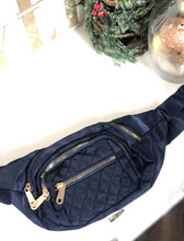 Load image into Gallery viewer, QUILTED BELT SLING BUM BAG