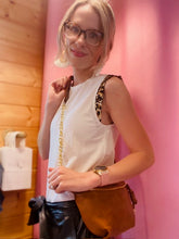 Load image into Gallery viewer, VEGAN LEATHER SLING BAG
