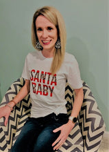 Load image into Gallery viewer, Santa Baby Graphic T-Shirt
