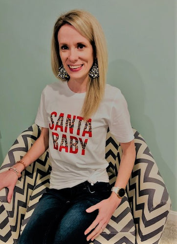 Santa Baby Graphic T-Shirt