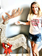 Load image into Gallery viewer, NOW REDUCED!!! Santa Baby Graphic Short Sleeve T-Shirt
