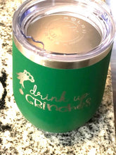 Load image into Gallery viewer, Drink Up Grinches Wine Tumbler

